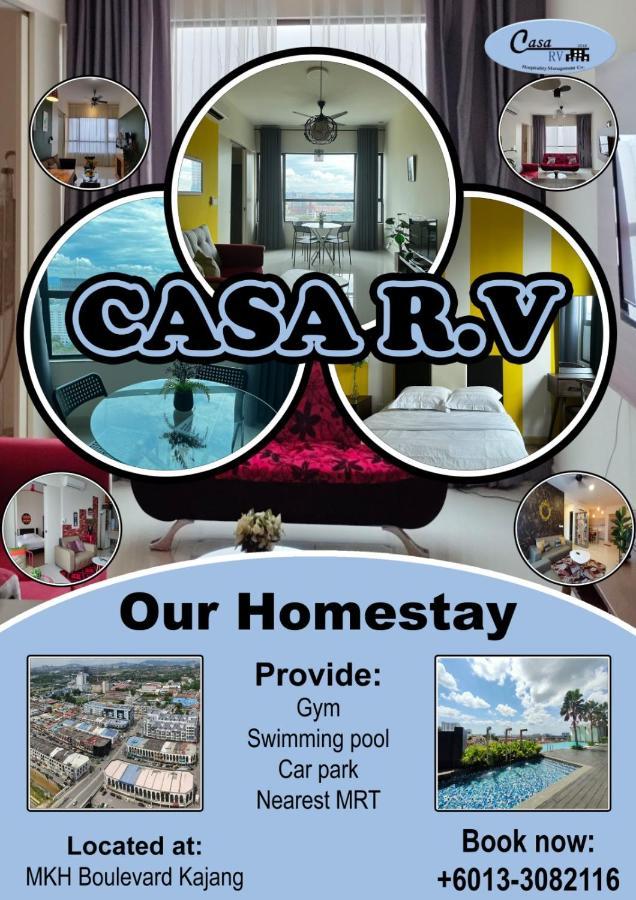 Casa Rv Homestay Mkh Boulevard カジャン エクステリア 写真